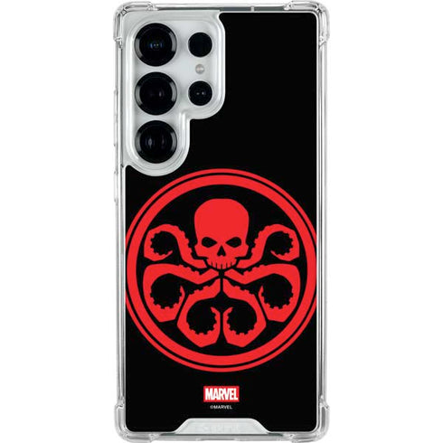 Marvel Captain America Hydra Symbol Galaxy S25 Ultra Clear Case